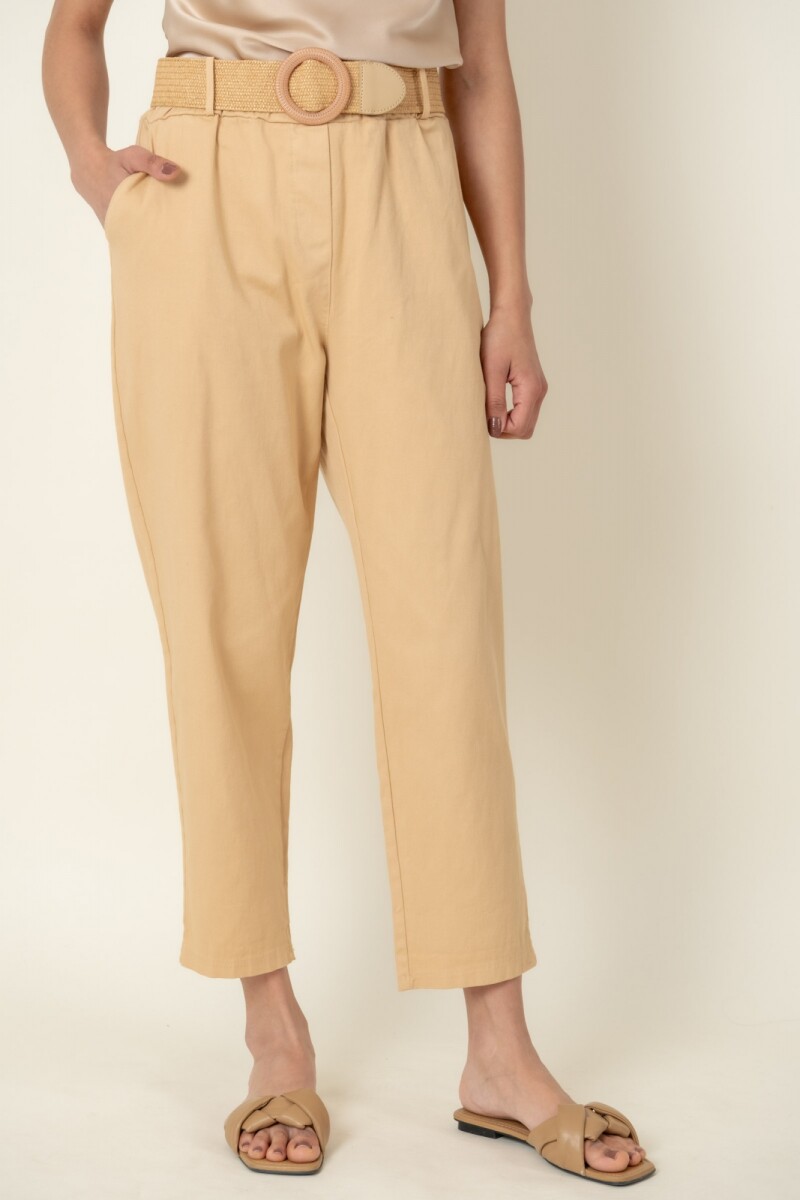 PANTALON FICUS - Mostaza 