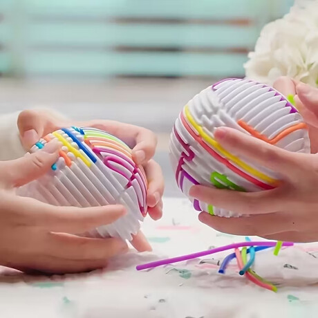 Pelota sensorial con 16 cuerdas de silicona Sc