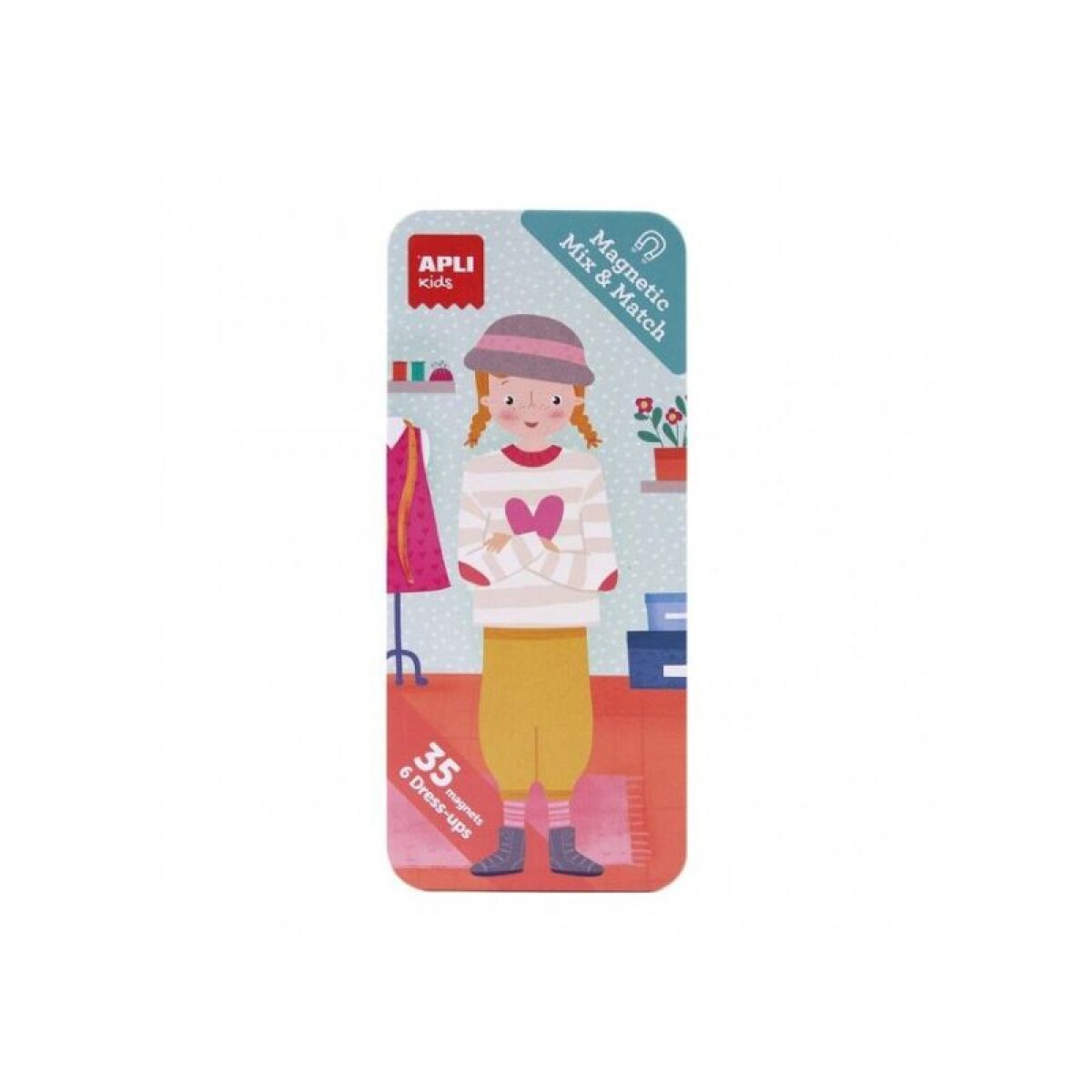 Juego APLI magnets mix&match 