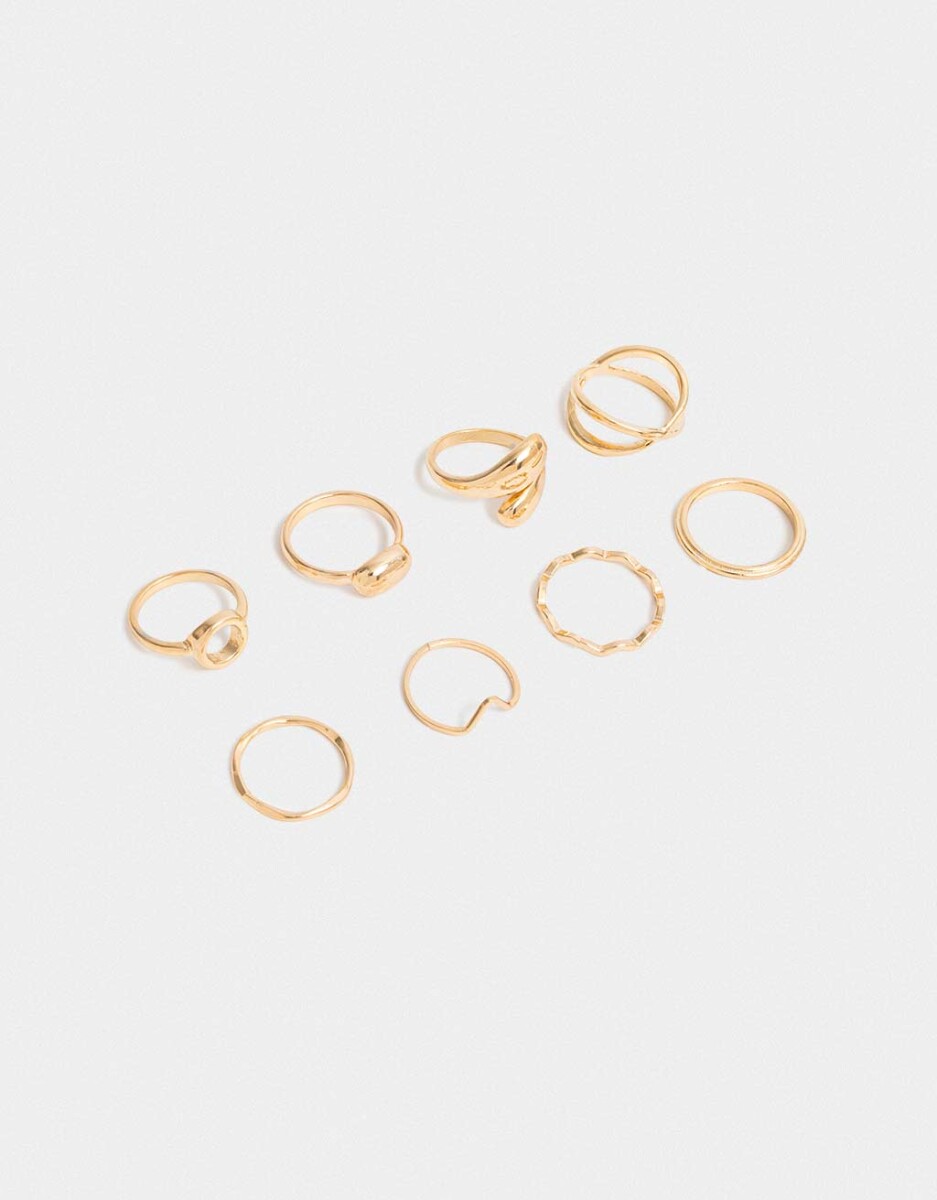 Anillos Sets De Metal 