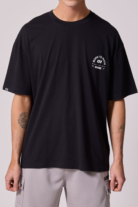 T-SHIRT BETUN DIXIE Negro