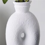 FLORERO CERAMICA 14.5x10x31CM BLANCO FLORERO CERAMICA 14.5x10x31CM BLANCO