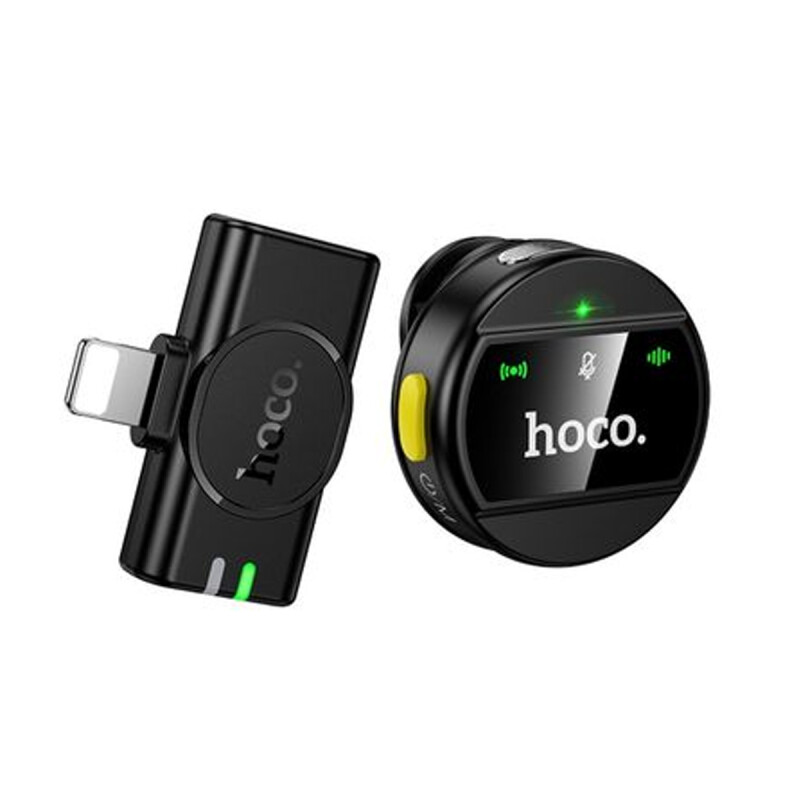 Micrófono Solapero Inalámbrico HOCO L21 Charm Lightning Micrófono Solapero Inalámbrico HOCO L21 Charm Lightning