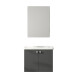Mueble Baño En Mdf 61X48X45 Blanco - Incluye Espejo