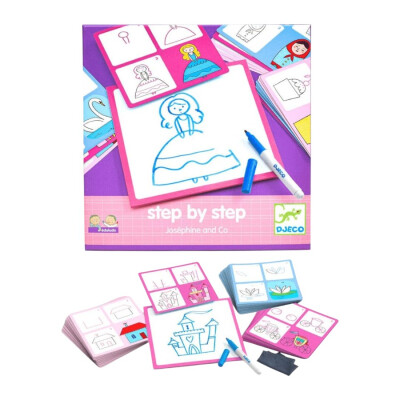 Dibuja Paso a Paso Eduludo Josephine Djeco Dibuja Paso a Paso Eduludo Josephine Djeco