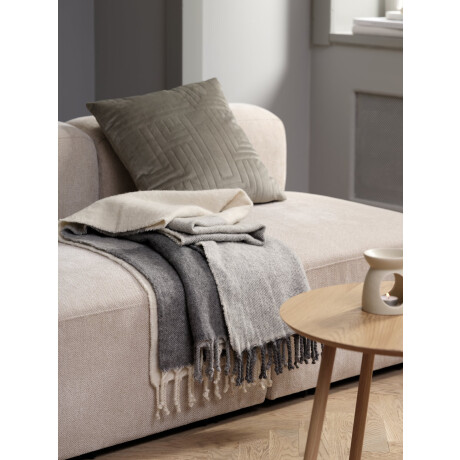 Manta Throw Lundkarse 130X170 Lana Gris/Beige