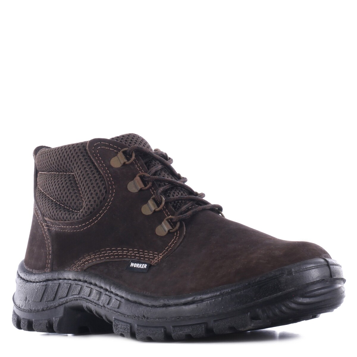 Botas de Hombre Worker Puntera de Acero - Marrón 