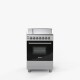 Cocina Eldom Monza 4 Hornallas Vitrocerámica Inox Cocina Eldom Monza 4 Hornallas Vitrocerámica Inox