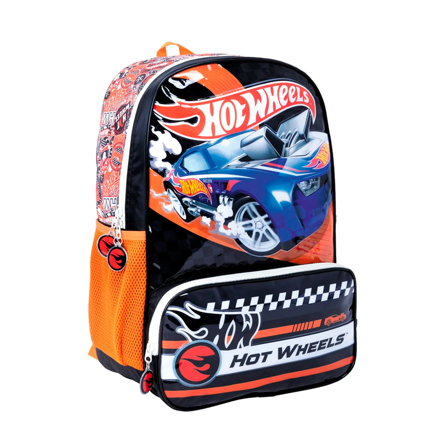 Mochila Hot Wheels Monster Truck Azul — Que Regalo