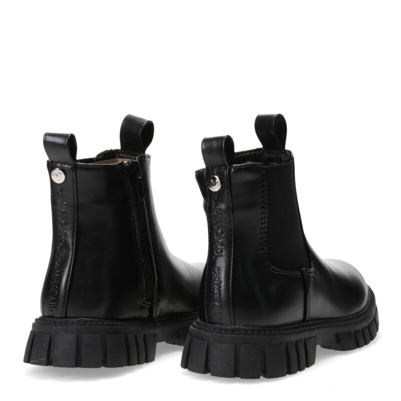 Botas de Niña MINI Miss Carol Chelsea Camu Negro
