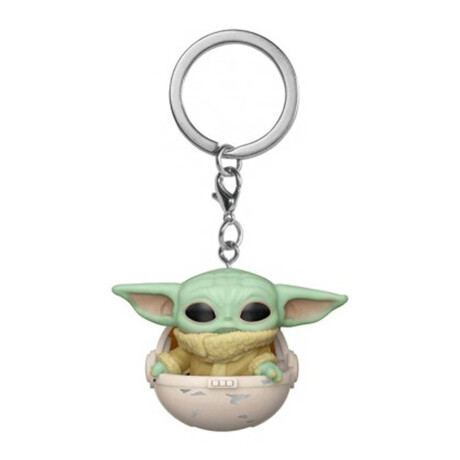 Pocket Pop! Keychain - Star Wars - Grogu con nave (The Child) Pocket Pop! Keychain - Star Wars - Grogu con nave (The Child)