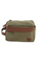 Neceser de Lona Vintage Verde