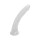 Dildo Curvo con Ventosa 19 cm Clear