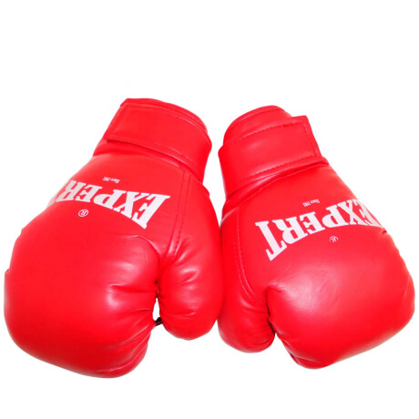 Guante De Boxeo Excelente Calidad Vendas Bolsas N1 Rojo