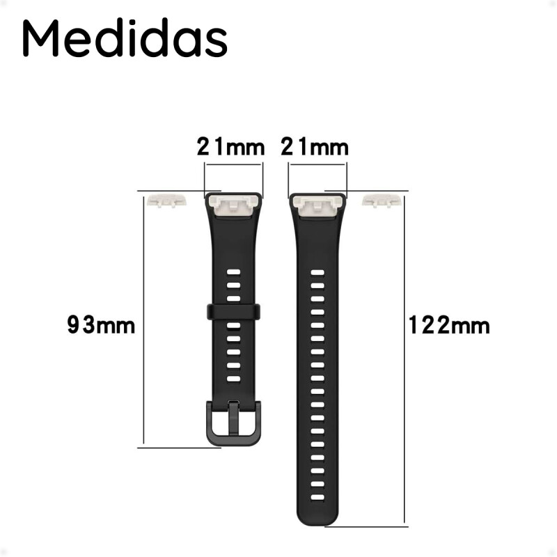Correa de Repuesto para Huawei Honor Band 6 Verde Pastel