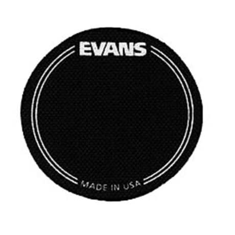 Parche Protector Evans Eq Bass Single Black Parche Protector Evans Eq Bass Single Black