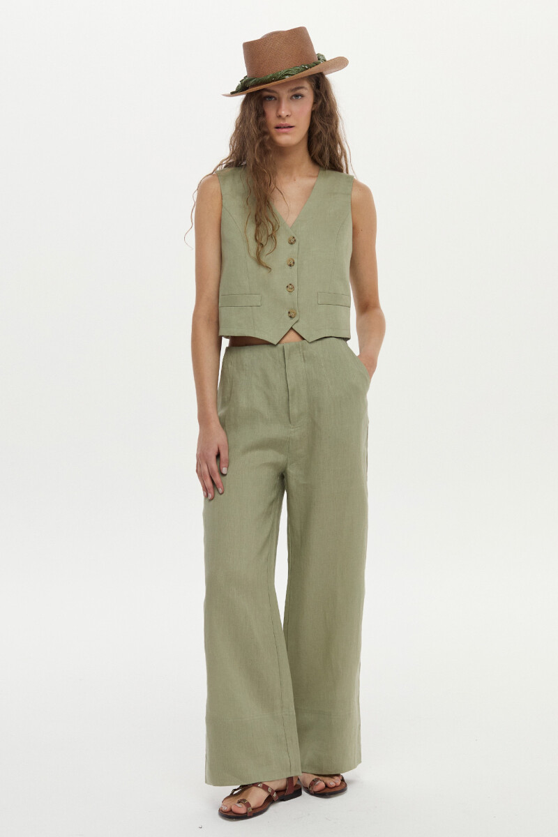 Pantalón Kai Verde Militar