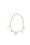 Collar Dijes Dorado