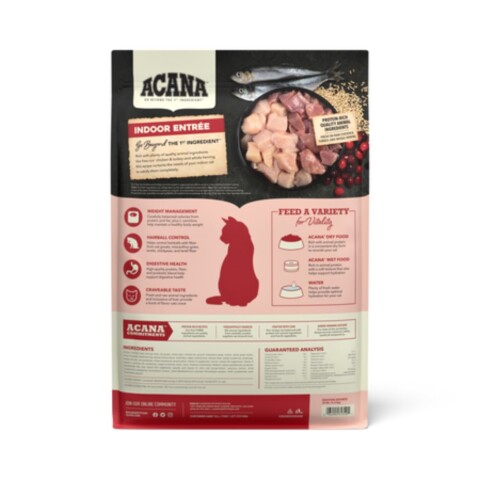 Acana Indoor Entrée Cat 1,8 kg (4 Lb) Acana Indoor Entrée Cat 1,8 kg (4 Lb)