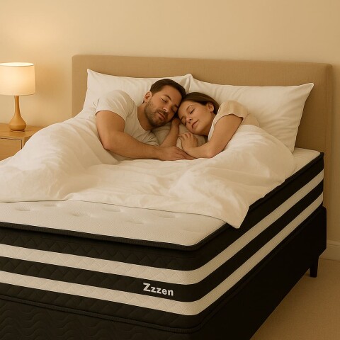 Sommier ZZZEN - Colchon Espuma EPS Y Pillow Top - 138x188X72 - 180 Kg Sommier ZZZEN - Colchon Espuma EPS Y Pillow Top - 138x188X72 - 180 Kg