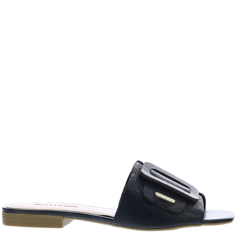Zuecos de Mujer Bottero c/hebilla Negro