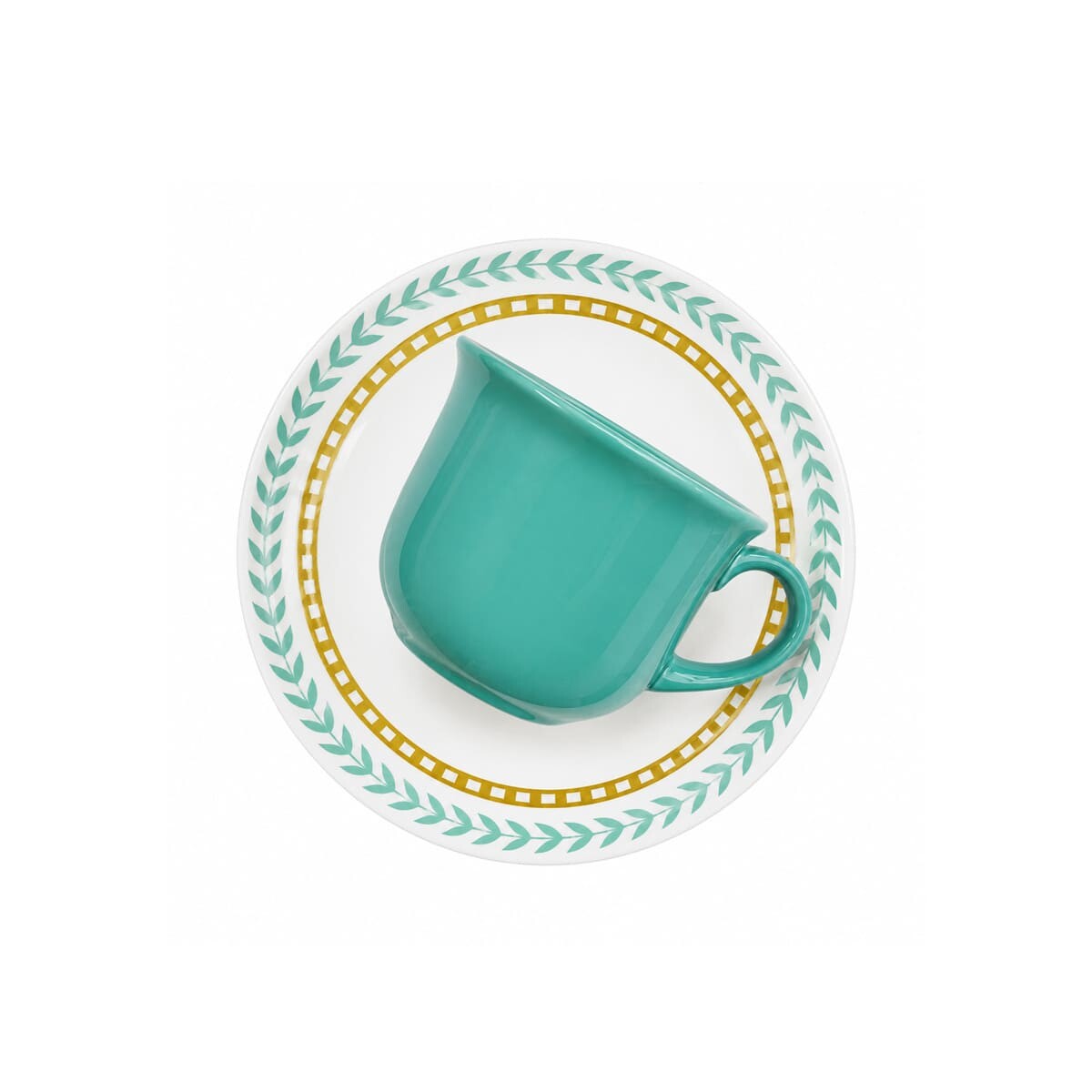 Taza de te con plato Donna Louros 200 ml BIONA 