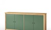 Cómoda 4 Puertas - Mari Verde