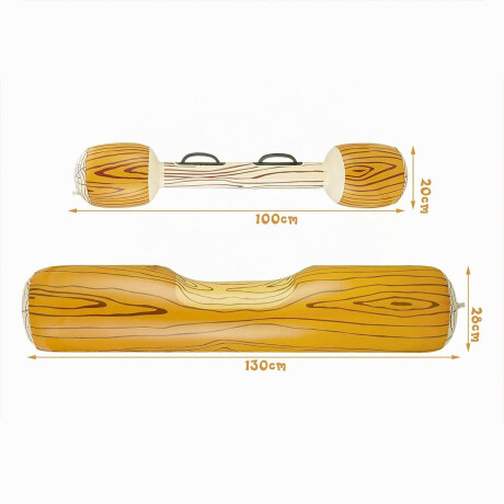 Set X2 Flotador Piscina Palos Madera Juego Inflable Set X2 Flotador Piscina Palos Madera Juego Inflable