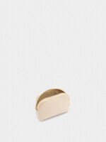 Monedero Liso beige