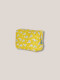 Neceser Estampado Amarillo Oscuro