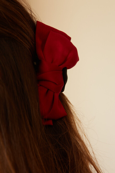 PINZA BOW BORDEAUX