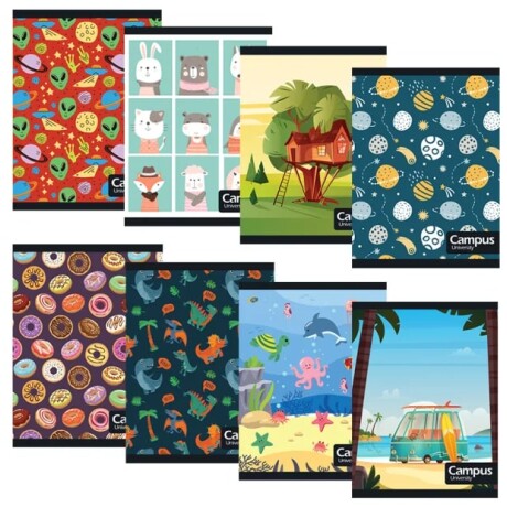 Cuaderno Campus 36 Hojas Rayado Donas