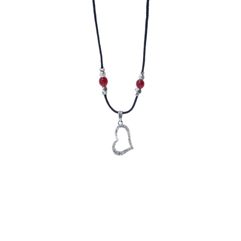 Collar piedra roja y colgante Collar Piedra Roja Y Colgante