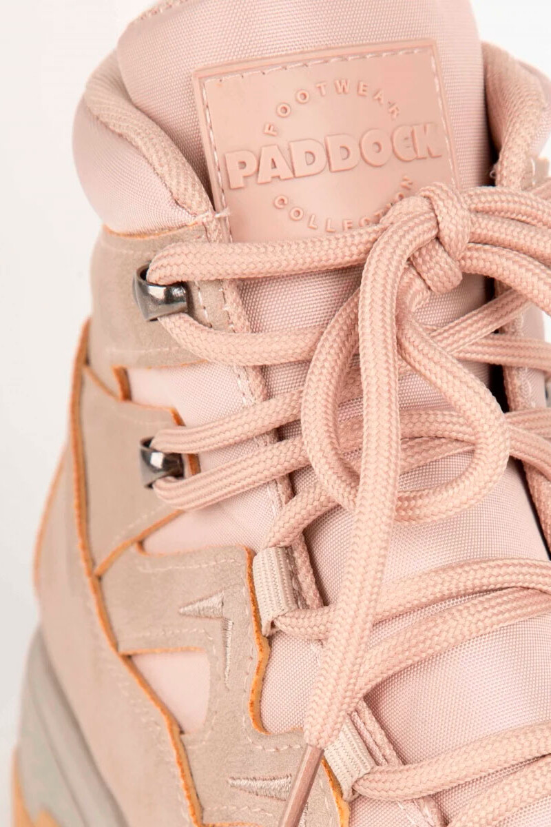 BOTA MUJER PADDOCK TECH Rosa