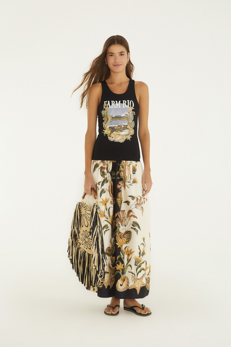 VESTIDO MUSCULOSA Negro