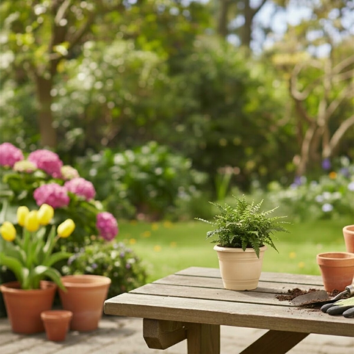 Maceta redonda 600 ml - ARENA 