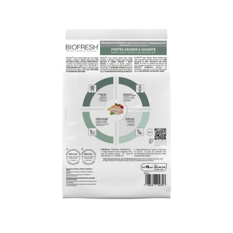 Biofresh Perro Castrado Raza Grande 15 kg Biofresh Perro Castrado Raza Grande 15 kg