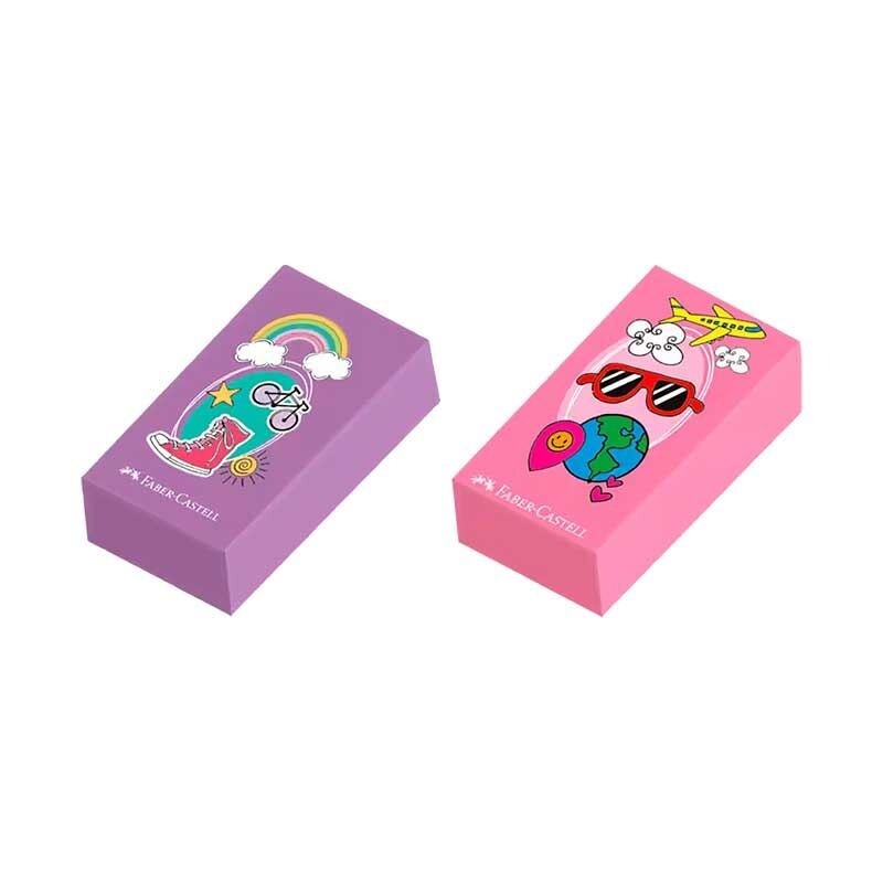 Goma de Borrar Faber-Castell Glimmer Viajes GOMA DE BORRAR GLIMMER VIAJES FABER-CASTELL