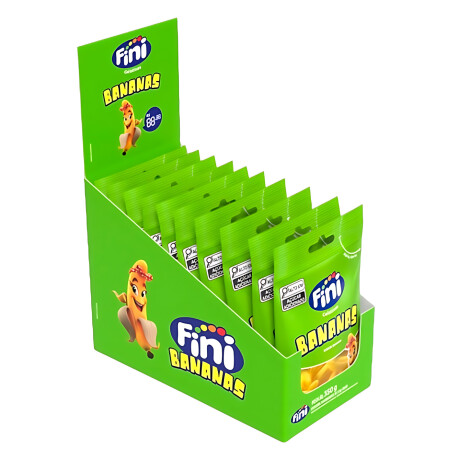 GOMITAS FINI 35grs DISPLAY x10 unidades Bananas