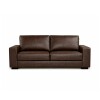 Sillón 3 cuerpos Como - 100% Cuero Caramelo