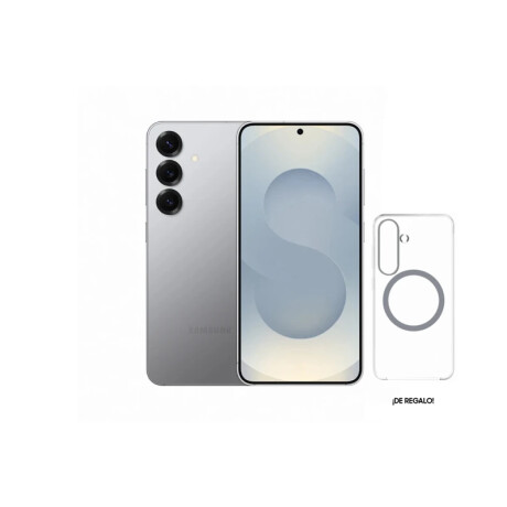 Samsung Galaxy S25 5G 256 GB + Case Magnetic - Transparent Silver Shadow