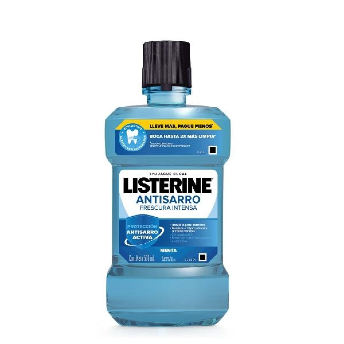 Enjuague Bucal Listerine Anti Sarro 500ml 