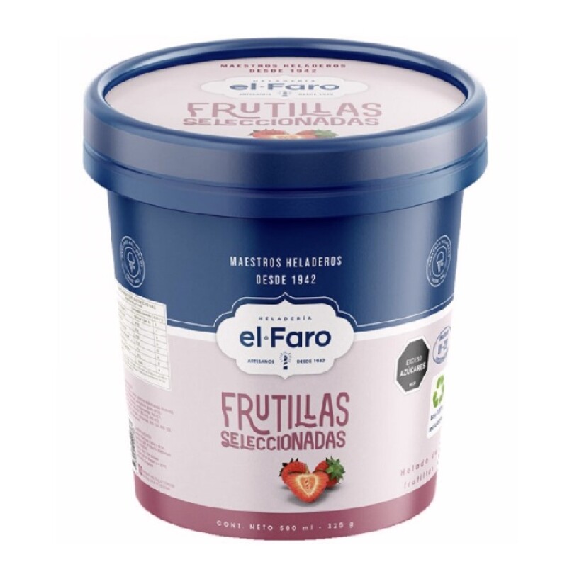 HELADO FRUTILLA 500ML EL FARO HELADO FRUTILLA 500ML EL FARO