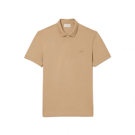 REMERA LACOSTE POLO PARIS LISA BEIGE