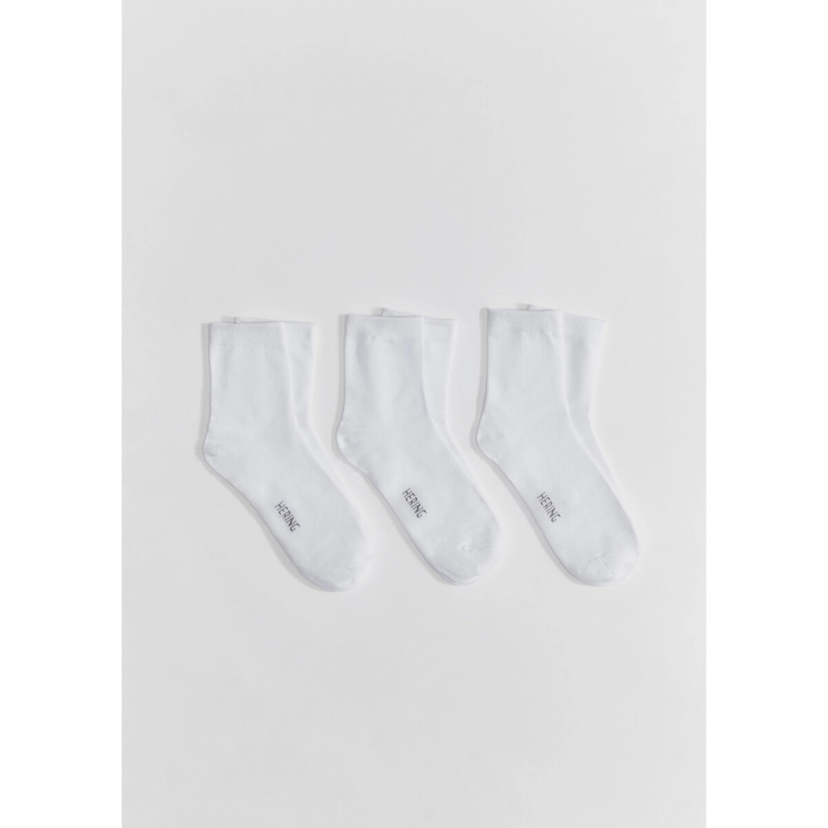 KIT COM 3 PARES MEIAS UNISSEX - 1ASN 