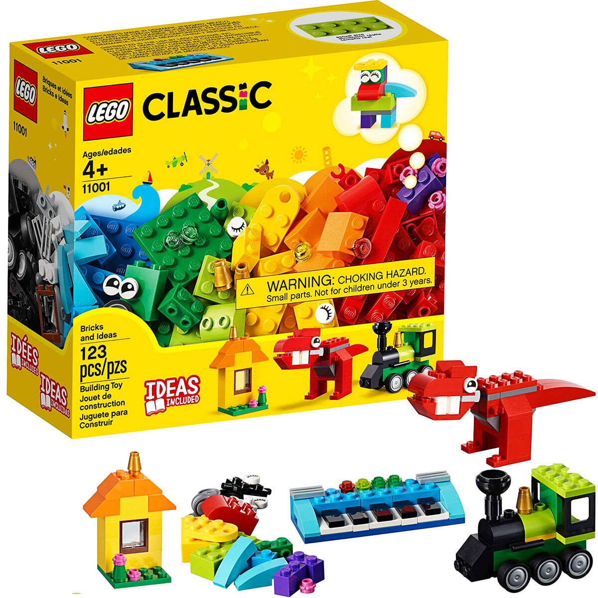 Lego Classic 11001 123pcs Juego Bloques Ladrillos 
