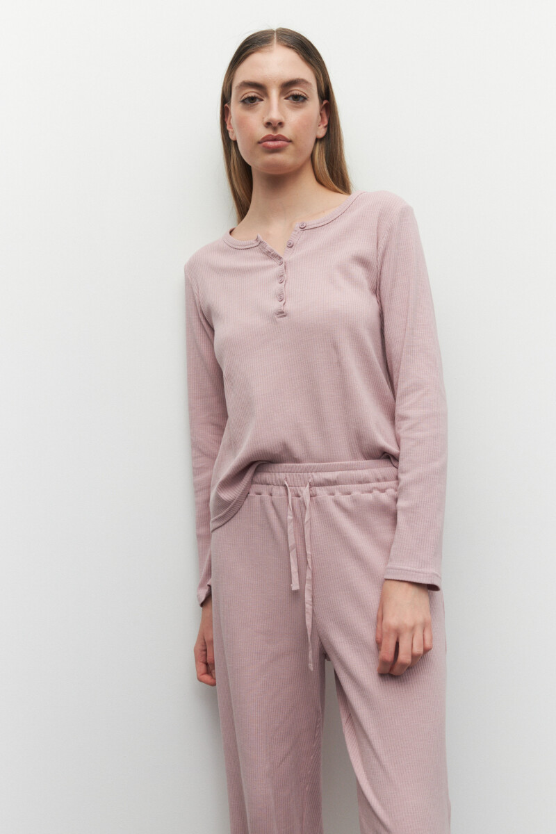 REMERA CORAL Rosa Viejo