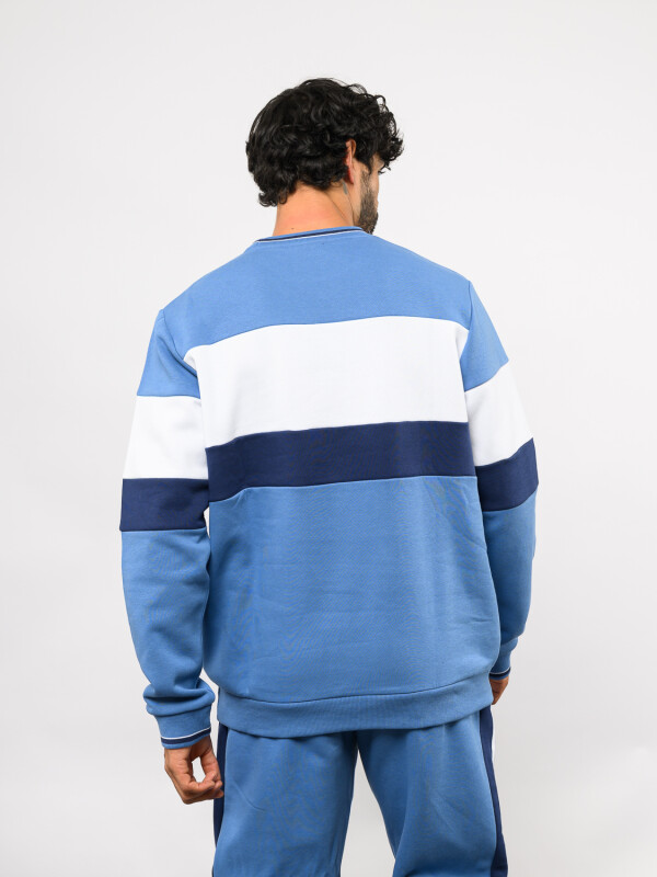 Buzo Grav Nacional Hombre PAzul Marino, Blanco