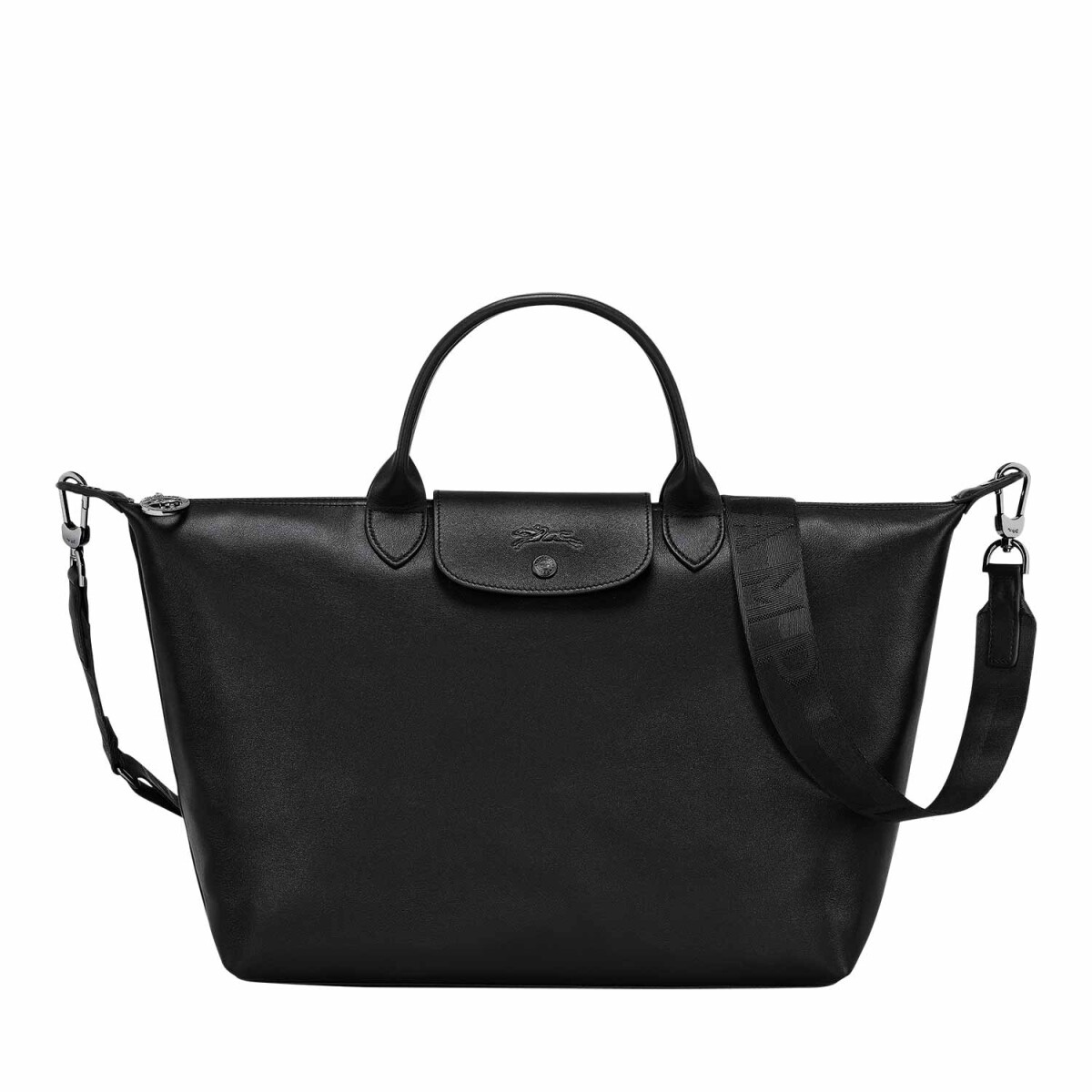 Longchamp -Cartera de gran capacidad en cuero, Le pliage Xtra - 0 