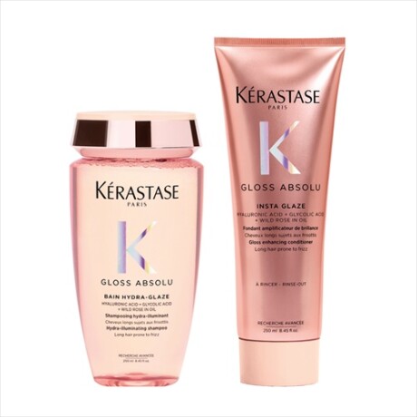 Kérastase Gloss Absolu Bain Hydra-Glaze + Fondant Insta Glaze 250 ml Kérastase Gloss Absolu Bain Hydra-Glaze + Fondant Insta Glaze 250 ml